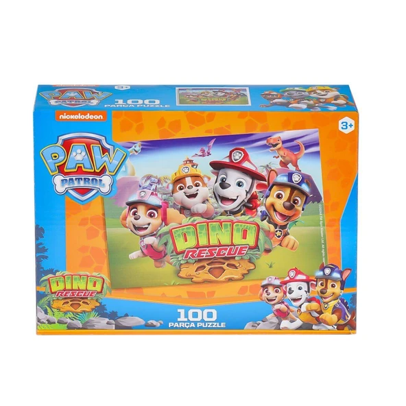 YUMURCAK TOYZ PW7823 Paw PAtrol 100 Parça Puzzle -Laço kids Kız Erkek Çocuk Oyuncak Eğitici Oyuncaklar ürün görseli 1