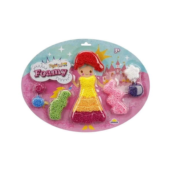 YUMURCAK TOYZ 1003565 Funmix Foamy Renkli Dünyalar Slime - 1adet Stokta Olan Gönderilir Kız Erkek Çocuk Oyuncak Eğ ürün görseli 1