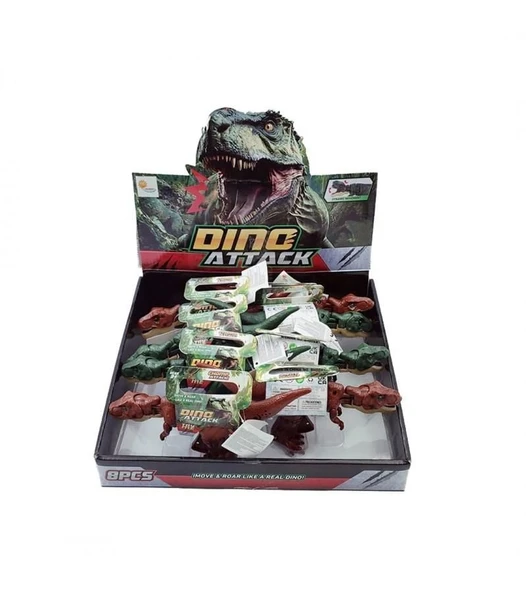 YUMURCAK TOYZ KUTUDA SESLİ IŞIKLI DİNOZOR - 1adet Stokta Olan Gönderilir Kız Erkek Çocuk Oyuncak Eğitici Oyuncakla ürün görseli 1