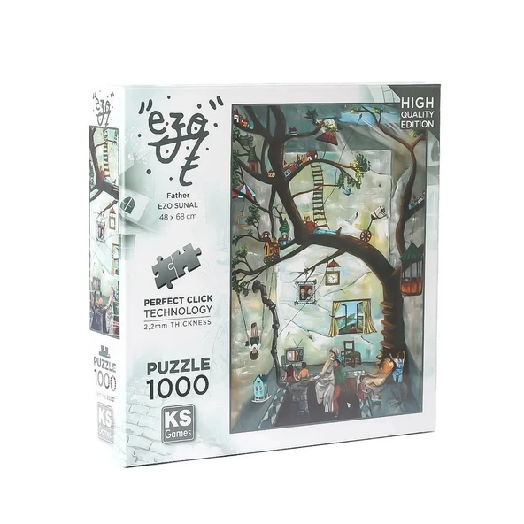 YUMURCAK TOYZ KS Games Father Puzzle 1000 Parça 20731 Kız Erkek Çocuk Oyuncak Eğitici Oyuncaklar ürün görseli 1
