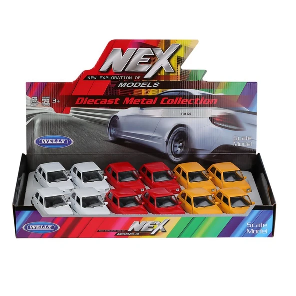 YUMURCAK TOYZ 42372 Welly Çek Bırak Fiat - 1adet Stokta Olan Gönderilir Kız Erkek Çocuk Oyuncak Eğitici Oyuncaklar ürün görseli 1