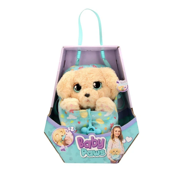 YUMURCAK TOYZ BAW01000 Baby Paws Sesli Yavru 20cm Peluş Kız Erkek Çocuk Oyuncak Eğitici Oyuncaklar ürün görseli 1