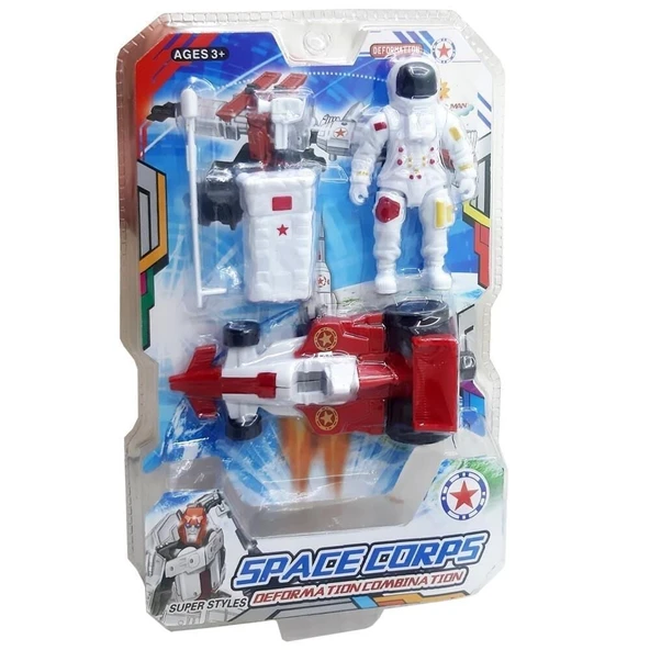 YUMURCAK TOYZ PVC DE DÖNÜŞEBİLEN UZAY SETİ - 1adet Stokta Olan Gönderilir Kız Erkek Çocuk Oyuncak Eğitici Oyuncakl ürün görseli 1