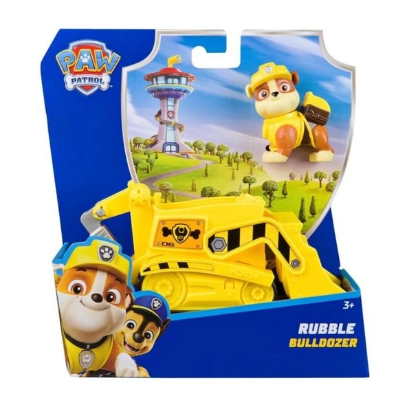YUMURCAK TOYZ Paw Patrol Rubble Buldozer - SPM-6071214 Kız Erkek Çocuk Oyuncak Eğitici Oyuncaklar ürün görseli 1