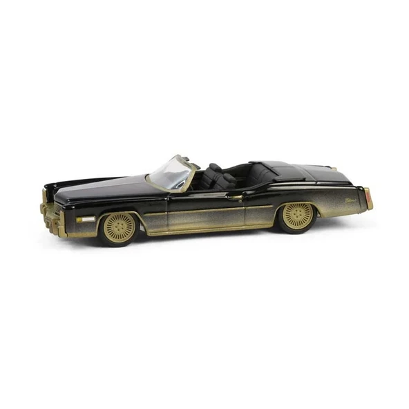 YUMURCAK TOYZ Greenlight 1/64 California Lowriders Series 6- 1976 Cadillac Eldorado Convertible Kız Erkek Çocuk Oy ürün görseli 1