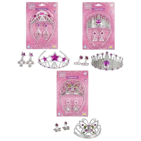 YUMURCAK TOYZ TAÇ/TAKI SET 3A KRTL Kız Erkek Çocuk Oyuncak Eğitici Oyuncaklar ürün görseli 1