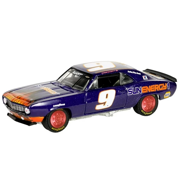 YUMURCAK TOYZ Greenlight 1/64 1969 Chevrolet Camaro - Chase Elliott Kız Erkek Çocuk Oyuncak Eğitici Oyuncaklar ürün görseli 1