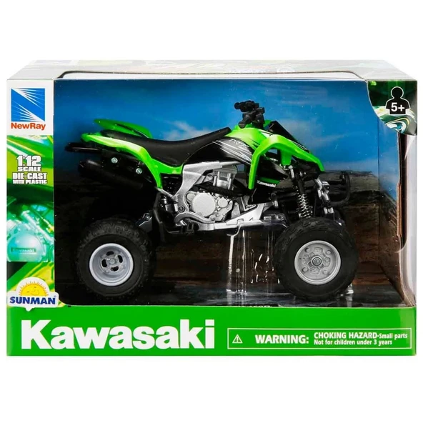 YUMURCAK TOYZ 1:12 Kawasaki KFX 450R Motor Kız Erkek Çocuk Oyuncak Eğitici Oyuncaklar ürün görseli 1