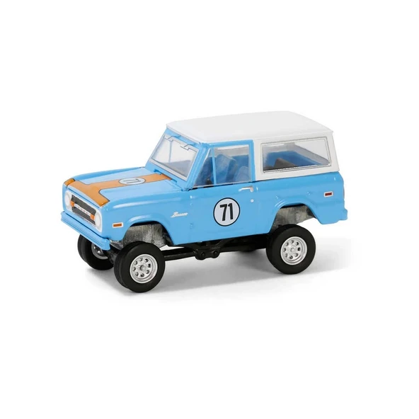 YUMURCAK TOYZ Greenlight 1/64 Barrett-Jackson Series 14- 1971 Ford Bronco 37310-F Kız Erkek Çocuk Oyuncak Eğitici ürün görseli 1