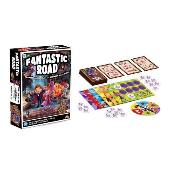 YUMURCAK TOYZ OYUN FANTASTİC ROAD Kız Erkek Çocuk Oyuncak Eğitici Oyuncaklar ürün görseli 1
