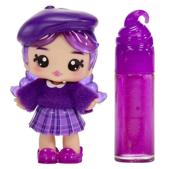 YUMURCAK TOYZ Yummiland Greta Grape Bebeği ve Dudak Parlatıcısı Kız Erkek Çocuk Oyuncak Eğitici Oyuncaklar ürün görseli 1
