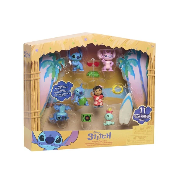 YUMURCAK TOYZ TTC41000 Stitch 6lı Mini Figür Set Kız Erkek Çocuk Oyuncak Eğitici Oyuncaklar ürün görseli 1