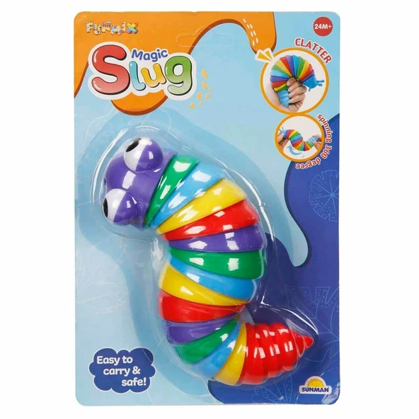 YUMURCAK TOYZ 4131 Funmix Sihirli Tırtıl Kız Erkek Çocuk Oyuncak Eğitici Oyuncaklar ürün görseli 1