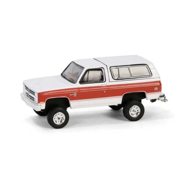 YUMURCAK TOYZ Greenlight 1/64 All-Terrain Series 16- 1984 Chevrolet K5 Blazer Silverado Kız Erkek Çocuk Oyuncak Eğ ürün görseli 1