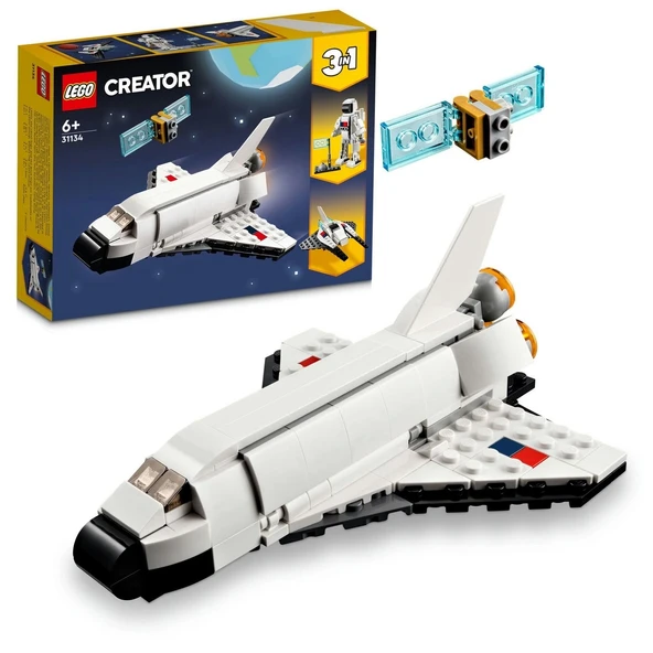 YUMURCAK TOYZ LEGO Creator Uzay Mekiği 31134 Kız Erkek Çocuk Oyuncak Eğitici Oyuncaklar ürün görseli 1