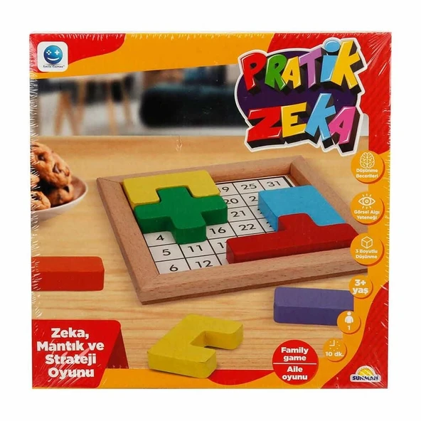 YUMURCAK TOYZ Pratik Zeka Oyunu Kız Erkek Çocuk Oyuncak Eğitici Oyuncaklar ürün görseli 1