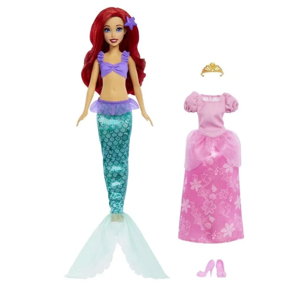 YUMURCAK TOYZ Prenses Deniz Kızına Dönüşebilen Ariel Kız Erkek Çocuk Oyuncak Eğitici Oyuncaklar ürün görseli 1