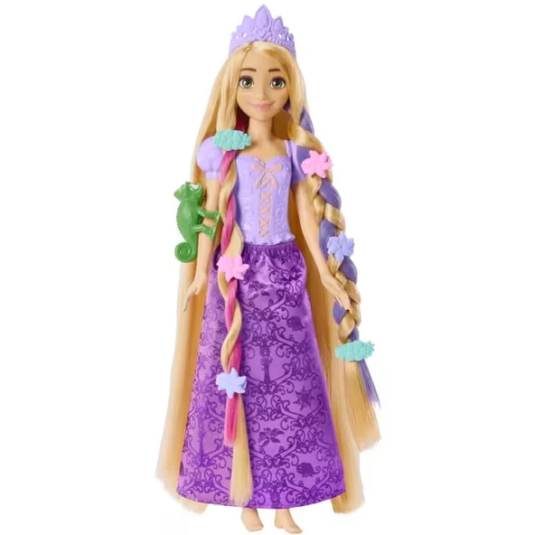 YUMURCAK TOYZ Prenses Renk Değiştiren Sihirli Saçlı Rapunzel Kız Erkek Çocuk Oyuncak Eğitici Oyuncaklar ürün görseli 1