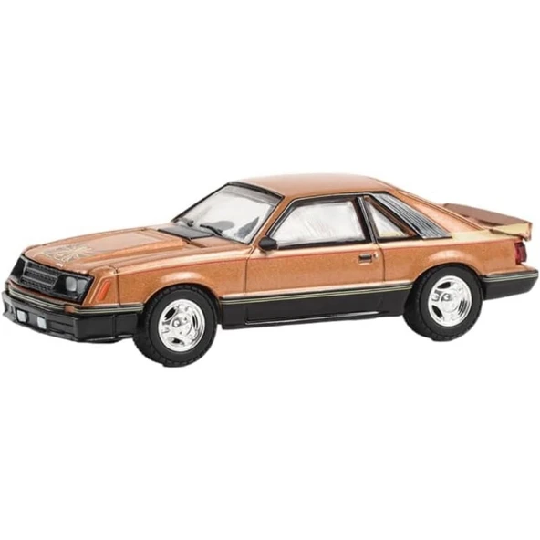 YUMURCAK TOYZ Greenlight 1/64 1980 Ford Mustang Cobra Kız Erkek Çocuk Oyuncak Eğitici Oyuncaklar ürün görseli 1