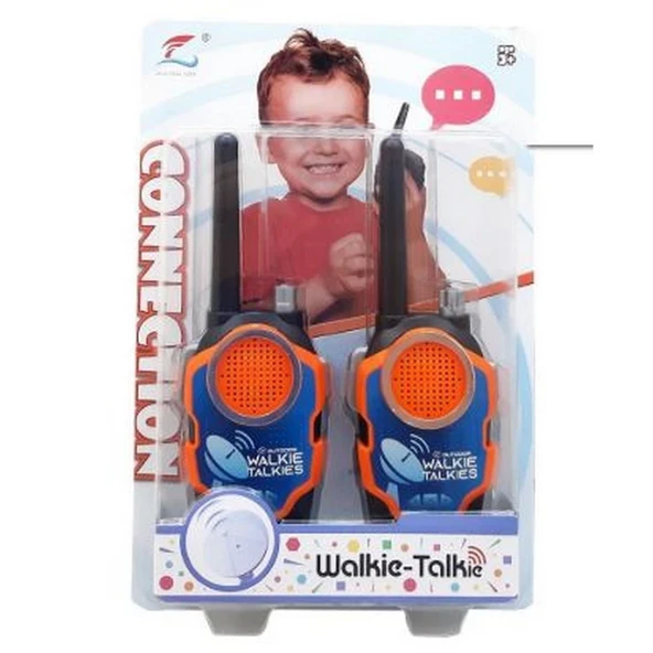 YUMURCAK TOYZ Pilli Telsiz Turuncu - 2289 Kız Erkek Çocuk Oyuncak Eğitici Oyuncaklar ürün görseli 1