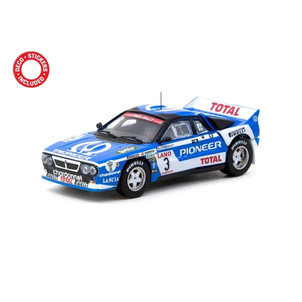 YUMURCAK TOYZ Tarmac Works 1/64 Lancia 037 Rally Ypres 24 Hours Rally 1983 #3 Kız Erkek Çocuk Oyuncak Eğitici Oyun ürün görseli 1