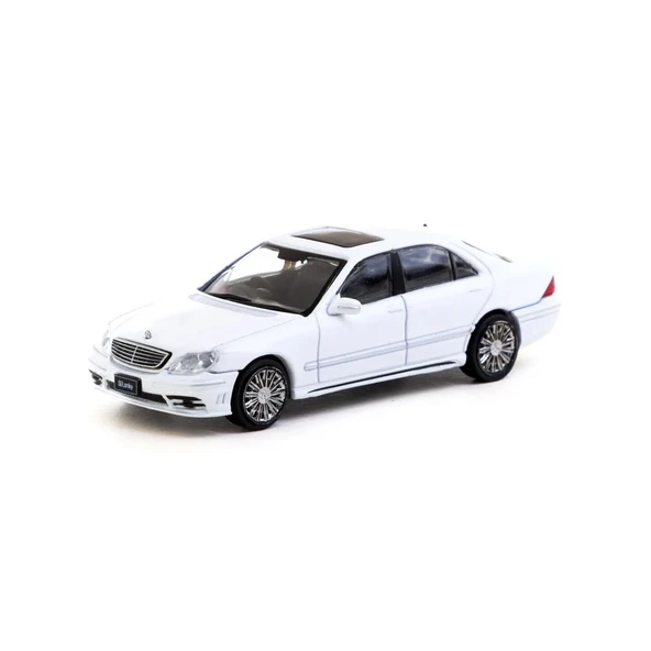 YUMURCAK TOYZ Tarmac Works 1/64 Mercedes-Benz S-Class Wald Alabaster White - Lamley Special Edition Kız Erkek Çocu ürün görseli 1