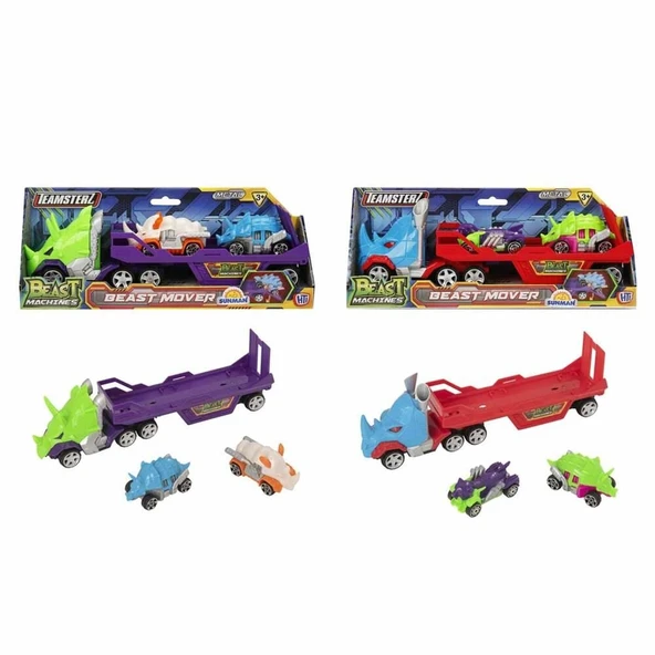 YUMURCAK TOYZ Teamsterz Beast Mover Oyun Seti Kız Erkek Çocuk Oyuncak Eğitici Oyuncaklar ürün görseli 1