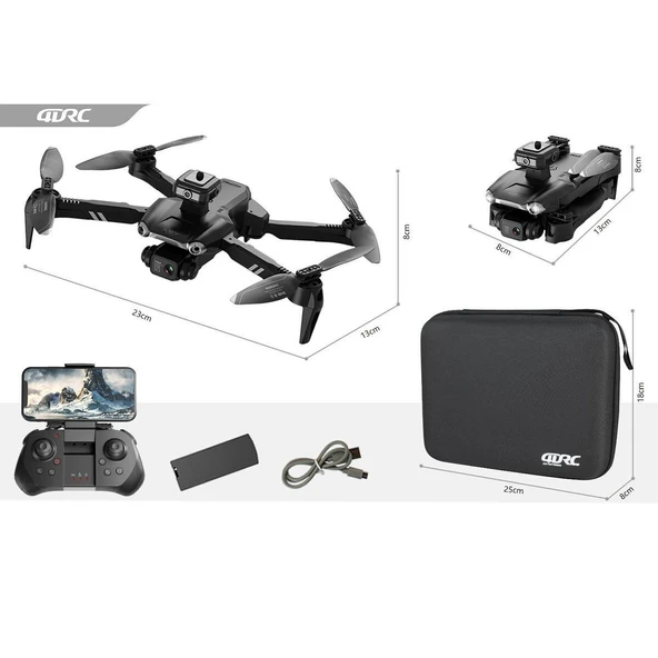 YUMURCAK TOYZ 4D-V28 080P Full HD Camera Brushless - Gepettoys Kız Erkek Çocuk Oyuncak Eğitici Oyuncaklar ürün görseli 1