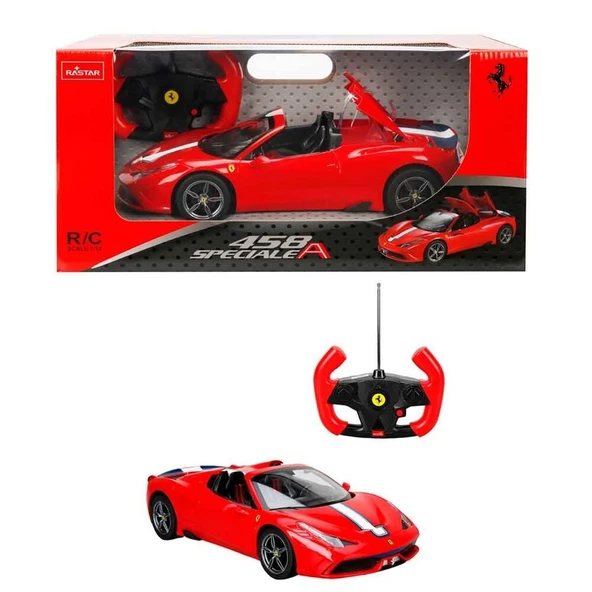 YUMURCAK TOYZ Kumandalı 1:14 Ferrari 458 Speciale Kız Erkek Çocuk Oyuncak Eğitici Oyuncaklar ürün görseli 1