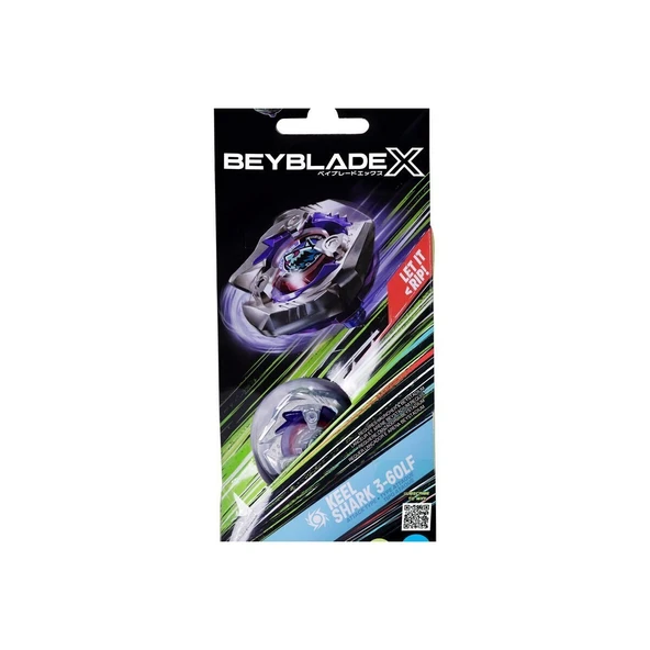 YUMURCAK TOYZ BEY00000 Beyblade Top Keel Shark 3-60LF Kız Erkek Çocuk Oyuncak Eğitici Oyuncaklar ürün görseli 1