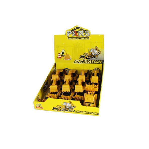 YUMURCAK TOYZ NZM-137 Sürtmeli Kepçe Dozer Kız Erkek Çocuk Oyuncak Eğitici Oyuncaklar ürün görseli 1