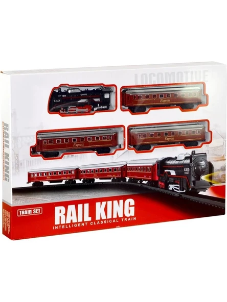 YUMURCAK TOYZ PİLLİ TREN SETİ Kız Erkek Çocuk Oyuncak Eğitici Oyuncaklar ürün görseli 1