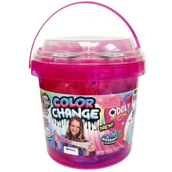 YUMURCAK TOYZ Slime Renk Değiştiren Kova Set Kız Erkek Çocuk Oyuncak Eğitici Oyuncaklar ürün görseli 1