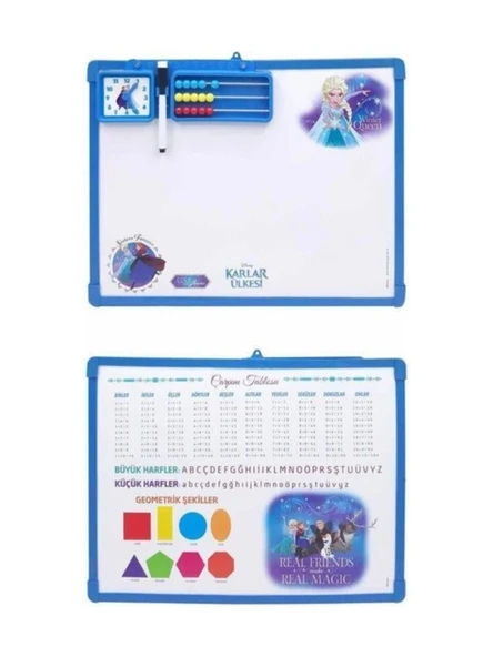 YUMURCAK TOYZ FROZEN EĞİTİCİ YAZI TAHTASI Kız Erkek Çocuk Oyuncak Eğitici Oyuncaklar ürün görseli 1