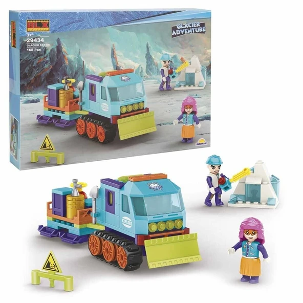 YUMURCAK TOYZ GLACİER ADVENTURE SET 2FGR 168 PRÇ LEGO Kız Erkek Çocuk Oyuncak Eğitici Oyuncaklar ürün görseli 1