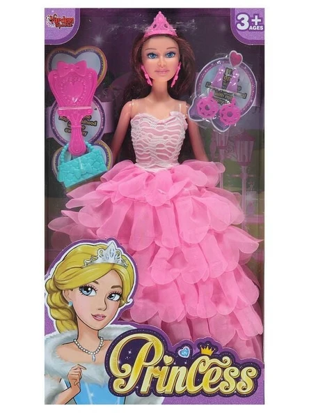YUMURCAK TOYZ KUTULU PRENSES BEBEK 40CM -SLH Kız Erkek Çocuk Oyuncak Eğitici Oyuncaklar ürün görseli 1