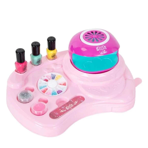 YUMURCAK TOYZ Işıklı Tırnak Tasarım Stüdyosu Kız Erkek Çocuk Oyuncak Eğitici Oyuncaklar ürün görseli 1