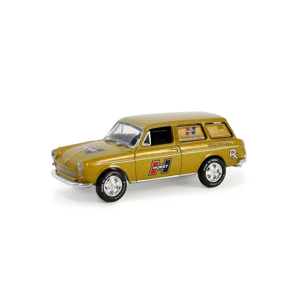 YUMURCAK TOYZ Greenlight 1/64 Club Vee-Dub Series 19- 1969 Volkswagen Type 3 Squareback Panel Kız Erkek Çocuk Oyun ürün görseli 1
