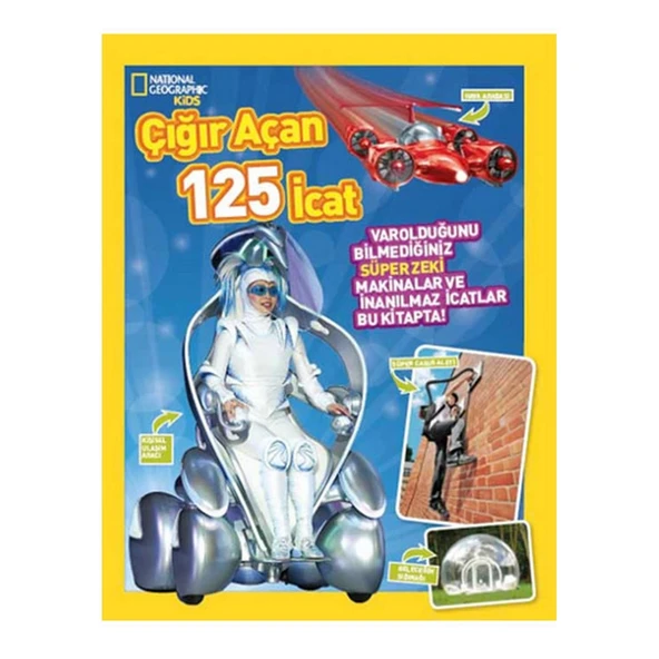 YUMURCAK TOYZ National Geographic Kids Çığır Açan 125 İcat Kız Erkek Çocuk Oyuncak Eğitici Oyuncaklar ürün görseli 1