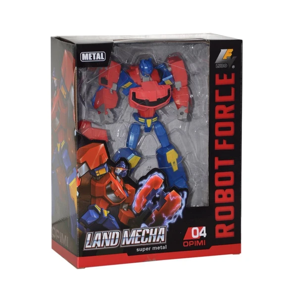 YUMURCAK TOYZ 9-83 METAL GÖVDELİ DÖNÜŞEBİLEN ROBOT 8008 Kız Erkek Çocuk Oyuncak Eğitici Oyuncaklar ürün görseli 1