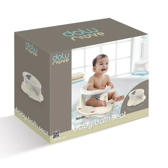 YUMURCAK TOYZ 7466 BEBEK BANYO YIKAMA OTURAĞI RELAX BEJ Kız Erkek Çocuk Oyuncak Eğitici Oyuncaklar ürün görseli 1