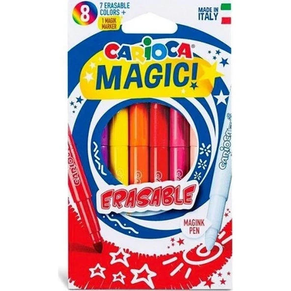 YUMURCAK TOYZ Carioca Silinebilen Sihirli Keçeli Kalem Kız Erkek Çocuk Oyuncak Eğitici Oyuncaklar ürün görseli 1