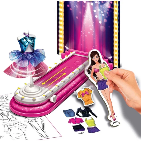 YUMURCAK TOYZ Crazy Chic Moda Koleksiyonu Kız Erkek Çocuk Oyuncak Eğitici Oyuncaklar ürün görseli 1