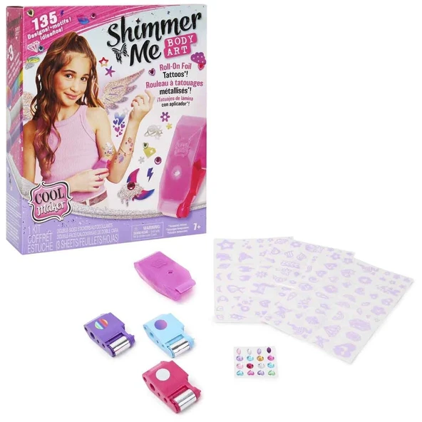 YUMURCAK TOYZ 71786 SUN- Hobi Set Cool Marker Dövme Stüdyosu Kız Erkek Çocuk Oyuncak Eğitici Oyuncaklar ürün görseli 1