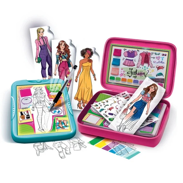 YUMURCAK TOYZ Idea Fashion Design Studio Moda Tasarımcısı Kız Erkek Çocuk Oyuncak Eğitici Oyuncaklar ürün görseli 1