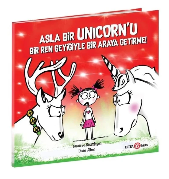 YUMURCAK TOYZ Asla Bir Unicorn'u Bir Ren Geyiğiyle Bir Araya Getirme! Kız Erkek Çocuk Oyuncak Eğitici Oyuncaklar ürün görseli 1