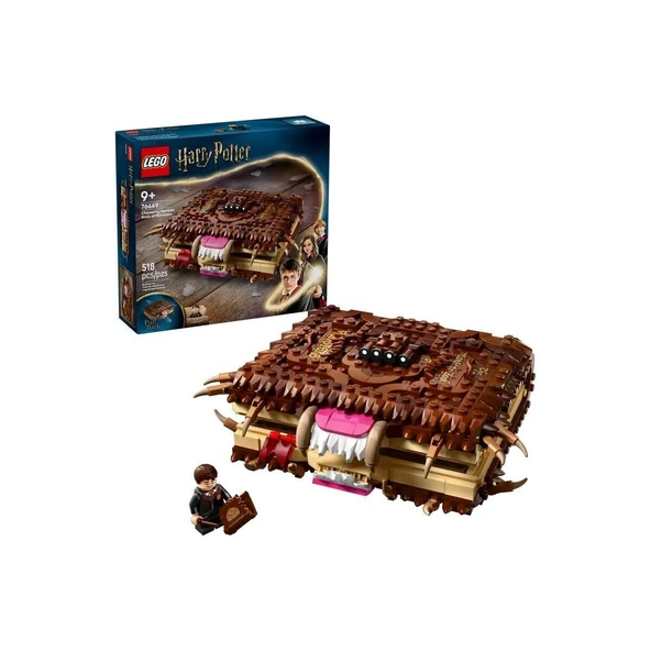 YUMURCAK TOYZ 76449 Lego Harry Potter - Isıran Canavarlar Kitabı 518 parça +9 yaş Kız Erkek Çocuk Oyuncak Eğitici ürün görseli 1