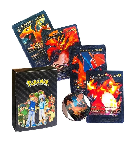 YUMURCAK TOYZ Pokemon Siyah Starter Box Pack Koleksiyon Pokemon Kartları Kız Erkek Çocuk Oyuncak Eğitici Oyuncakla ürün görseli 1