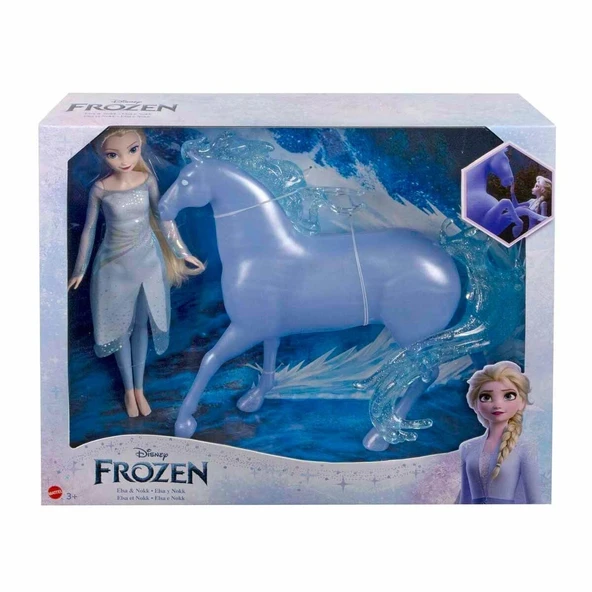 YUMURCAK TOYZ HLW58 Disney Frozen II Elsa ve Güzel Atı Nokk Kız Erkek Çocuk Oyuncak Eğitici Oyuncaklar ürün görseli 1
