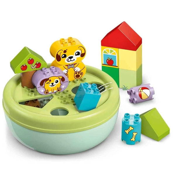 YUMURCAK TOYZ LEGO DUPLO İlk Şekil Ayırıcı: Köpek Evi 10441 Kız Erkek Çocuk Oyuncak Eğitici Oyuncaklar ürün görseli 1